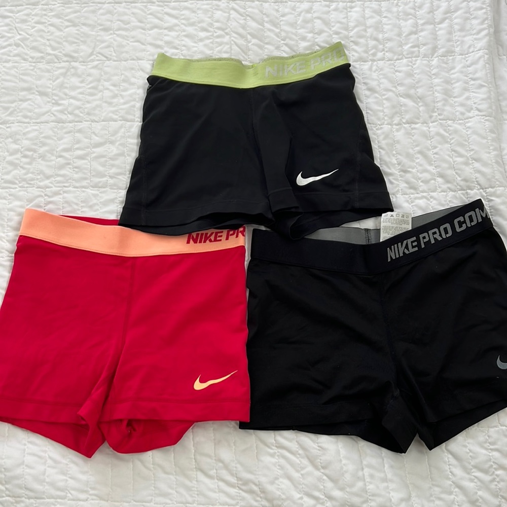 Nike Pro spandex shorts